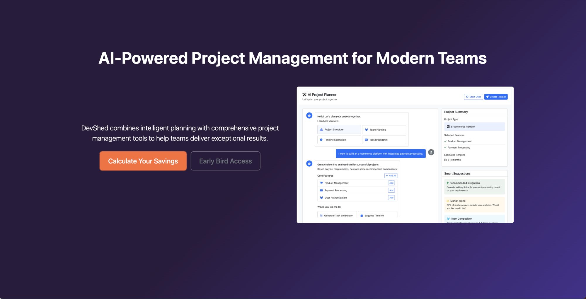 DevShed: Where AI Meets Project Management